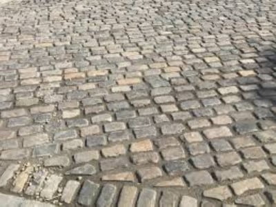 Bournemouth Paving Contractors Laying Cobblestones in Bournemouth