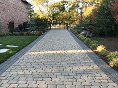 Bournemouth Paving Contractors Laying Cobblestones in Bournemouth