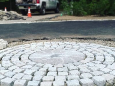 Bournemouth Paving Contractors Laying Cobblestones in Bournemouth